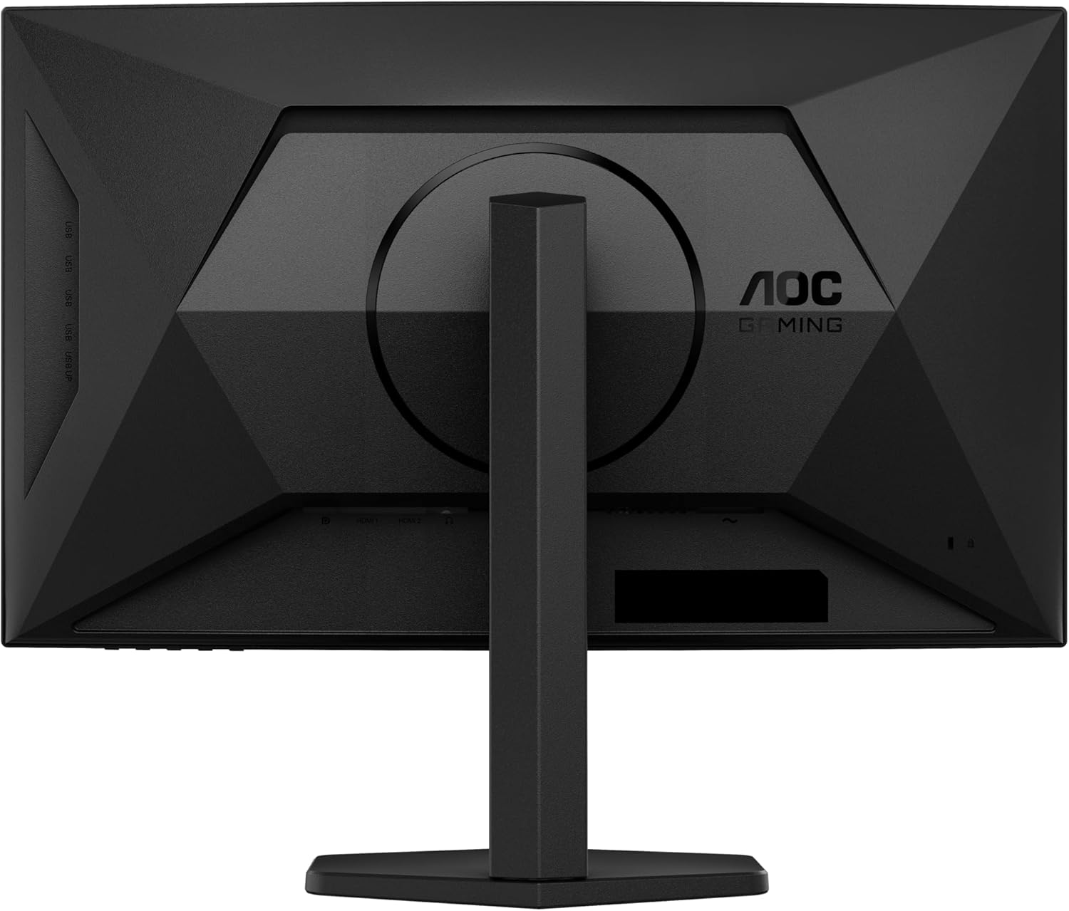 Gaming PC & Gaming Monitors - AOC Gaming C27G4ZXU - 27 Inch FHD Curved Monitor, 280 Hz, 0.3 ms, FreeSync Premium, HDR10 (1920x1080, 2X HDMI, DisplayPort, USB Hub) Black/Grey – Bild 3