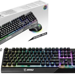 Gaming Tastatur & Maus – MSI Peripherique Gaming Vigor GK30 Combo, S11-04FR601-CLA, Black