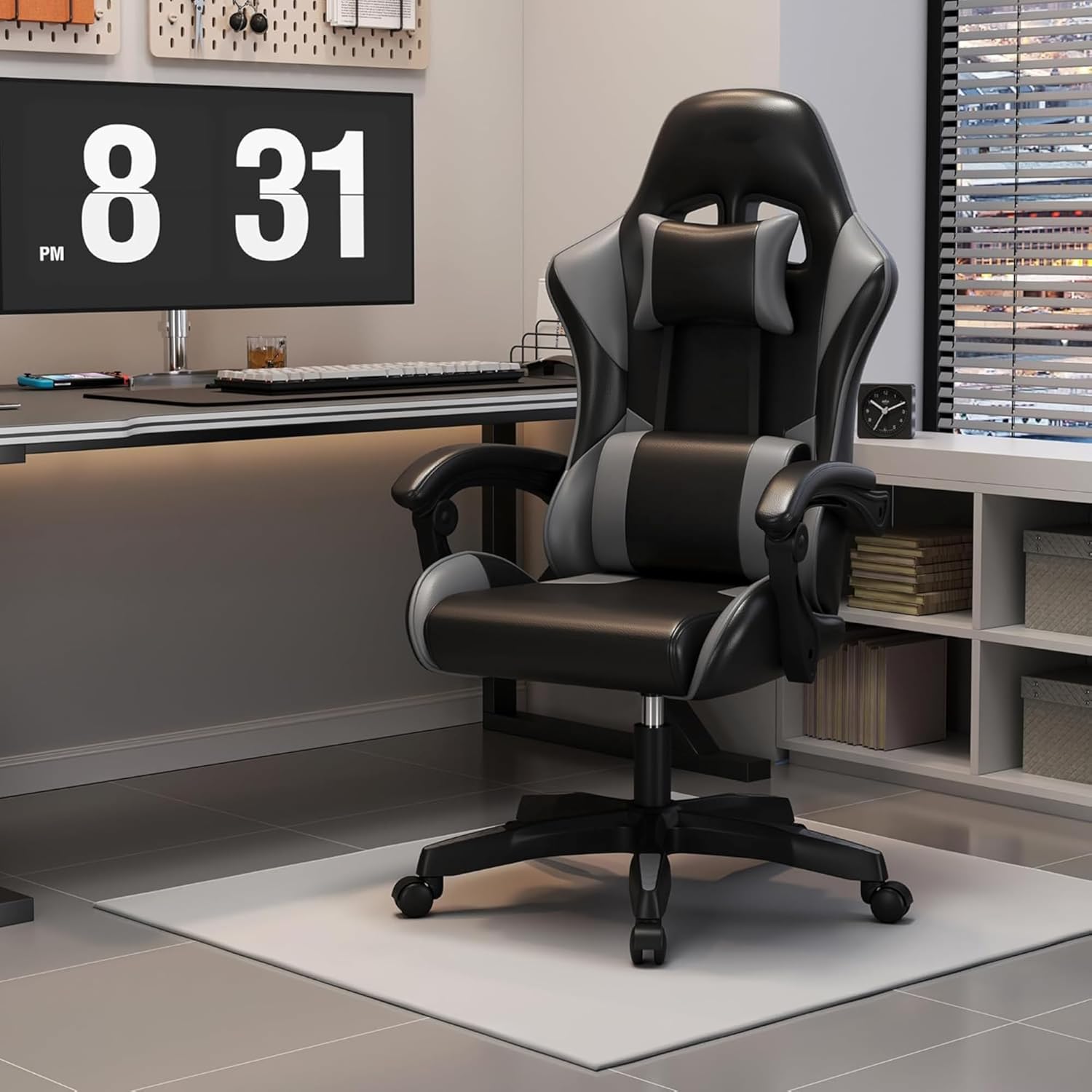 Gaming Chairs - Bayt Gaming Chair - Gaming Chair - Gaming Chair - Game Chair - Ergonomic Office Chair - Black - Adjustable – Bild 7