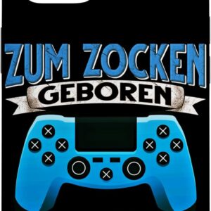 Gaming Consoles & Controllers – Zum Zocken geboren zur schule gezwungen. Gamer Gaming Zocker Hülle für iPhone 14
