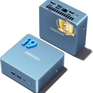 Gaming PC & Laptops – GEEKOM IT13 Mini PC with i9-13900HK 16GB RAM 1TB SSD