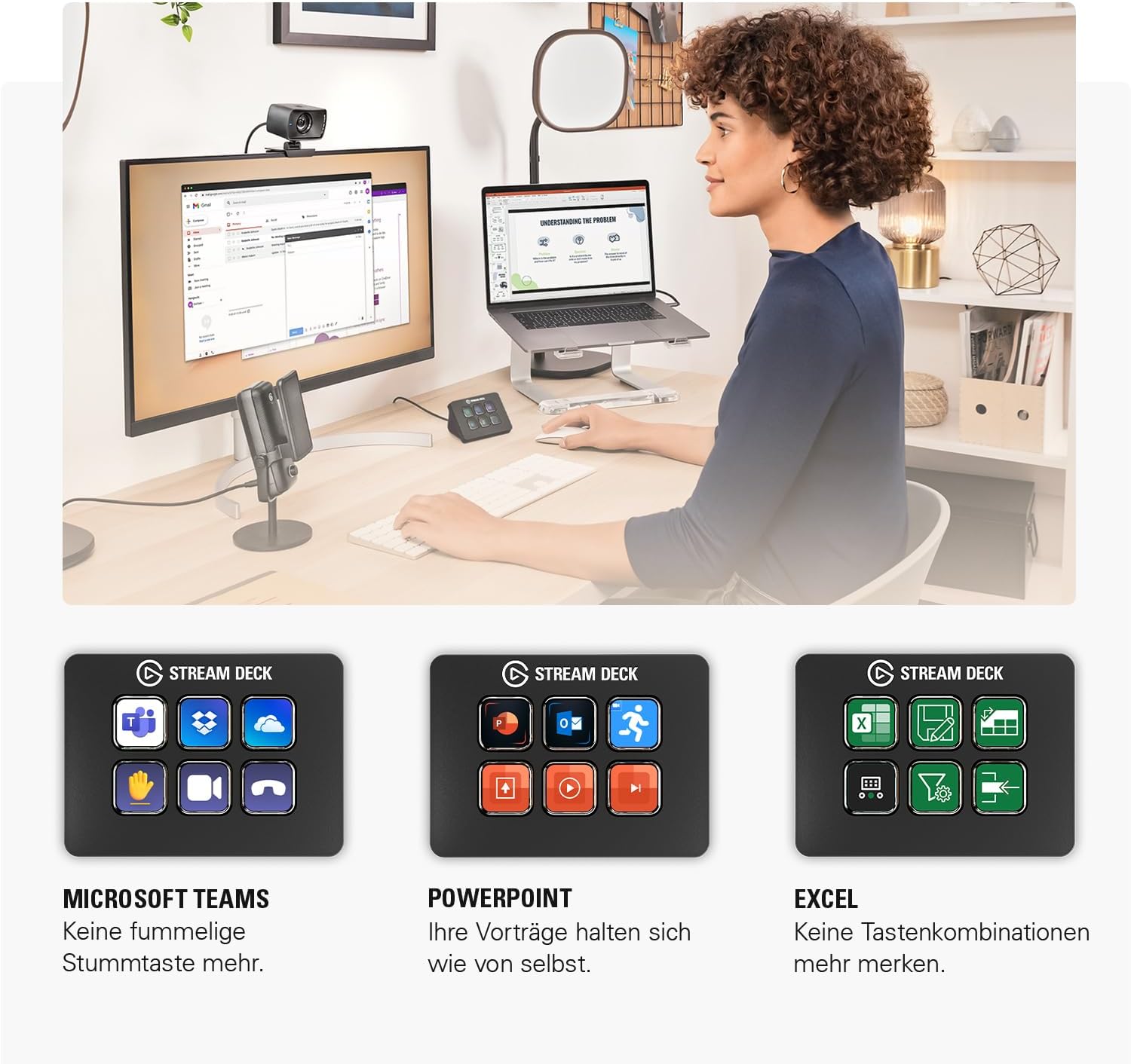 Streaming-Equipment - Elgato Stream Deck Mini - Compact Studio Controller, 6 Macro Keys, Triggering Action in Apps and Software such as OBS, Twitch, YouTube and Others for Mac and PC – Bild 4