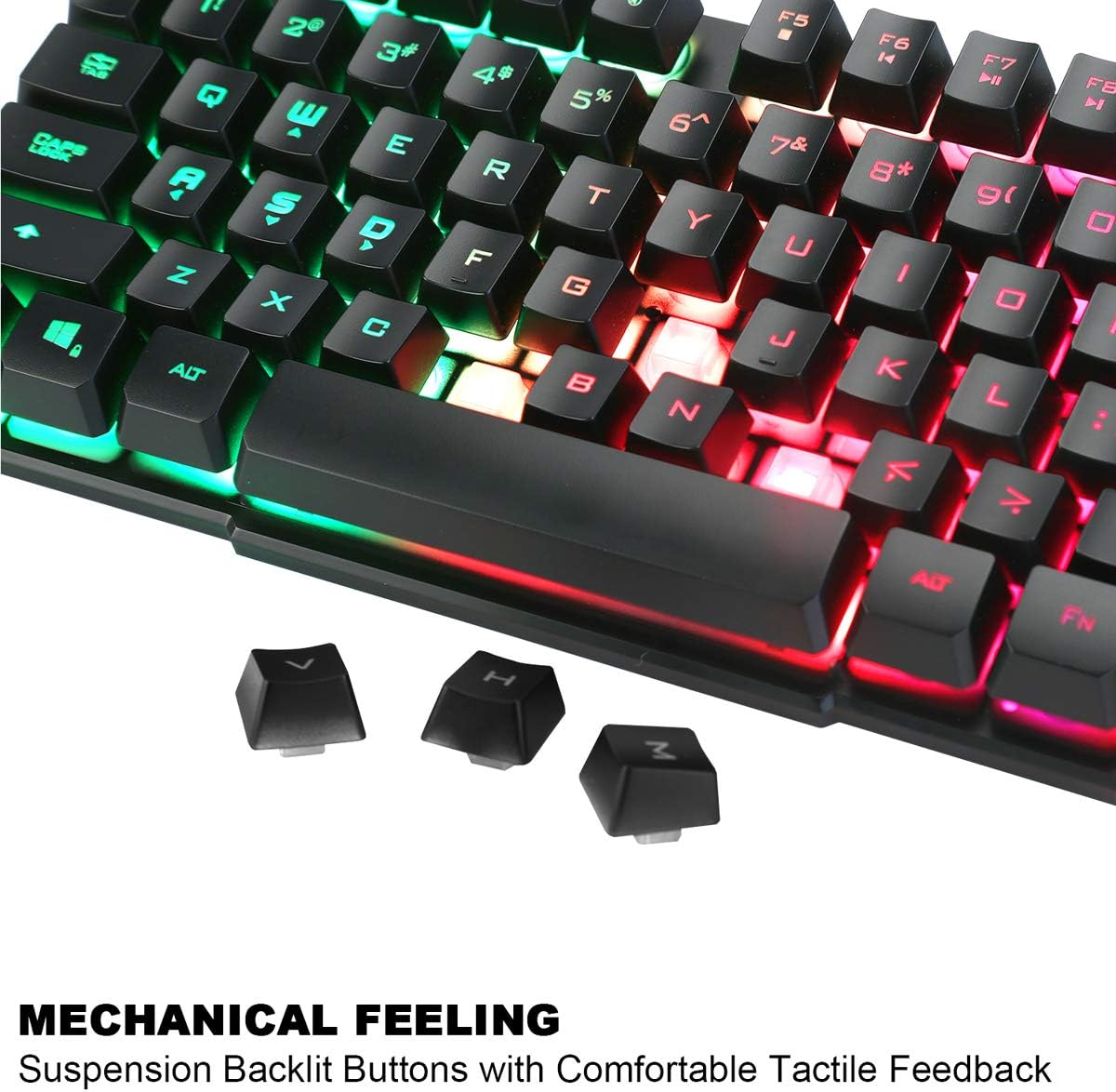 Gaming Tastatur & Maus - Gaming Keyboard (German Layout) and Mouse Set – Bild 5