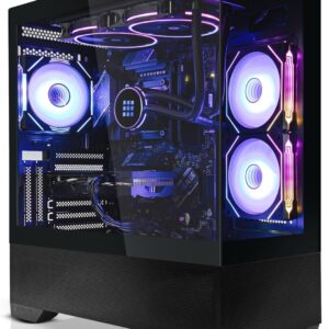 Gaming PC & Laptops – SYSTEMTREFF High-End Gaming PC Intel Core i7-14700KF 20×5.6GHz | Nvidia RTX 5060 TI 8GB DX12 | 1TB M.2 NVMe | 32GB DDR5 RAM | WLAN Desktop Computer Calculator for Gamers, Gamers & Streamers