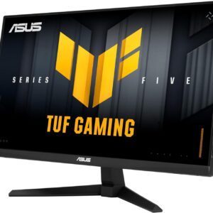Gaming PC & Gaming Monitors – ASUS TUF Gaming VG259QMR5A 24.5 Inch Full HD Monitor (Fast IPS Panel, 310 Hz, 0.32 ms Response Time, AMD FreeSync Premium, ELMB Sync, Gaming AI, DisplayPort 1.4, 2 x HDMI 2.0, Speaker)
