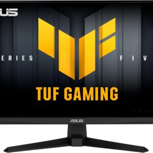 Gaming PC & Gaming Monitors – ASUS TUF Gaming VG249QM5A 24 Inch Full HD Monitor (240 Hz, 0.3ms GtG, Adaptive Sync, FreeSync Premium, Fast IPS Panel, 16:9, 1920×1080, DisplayPort, HDMI, Speaker)
