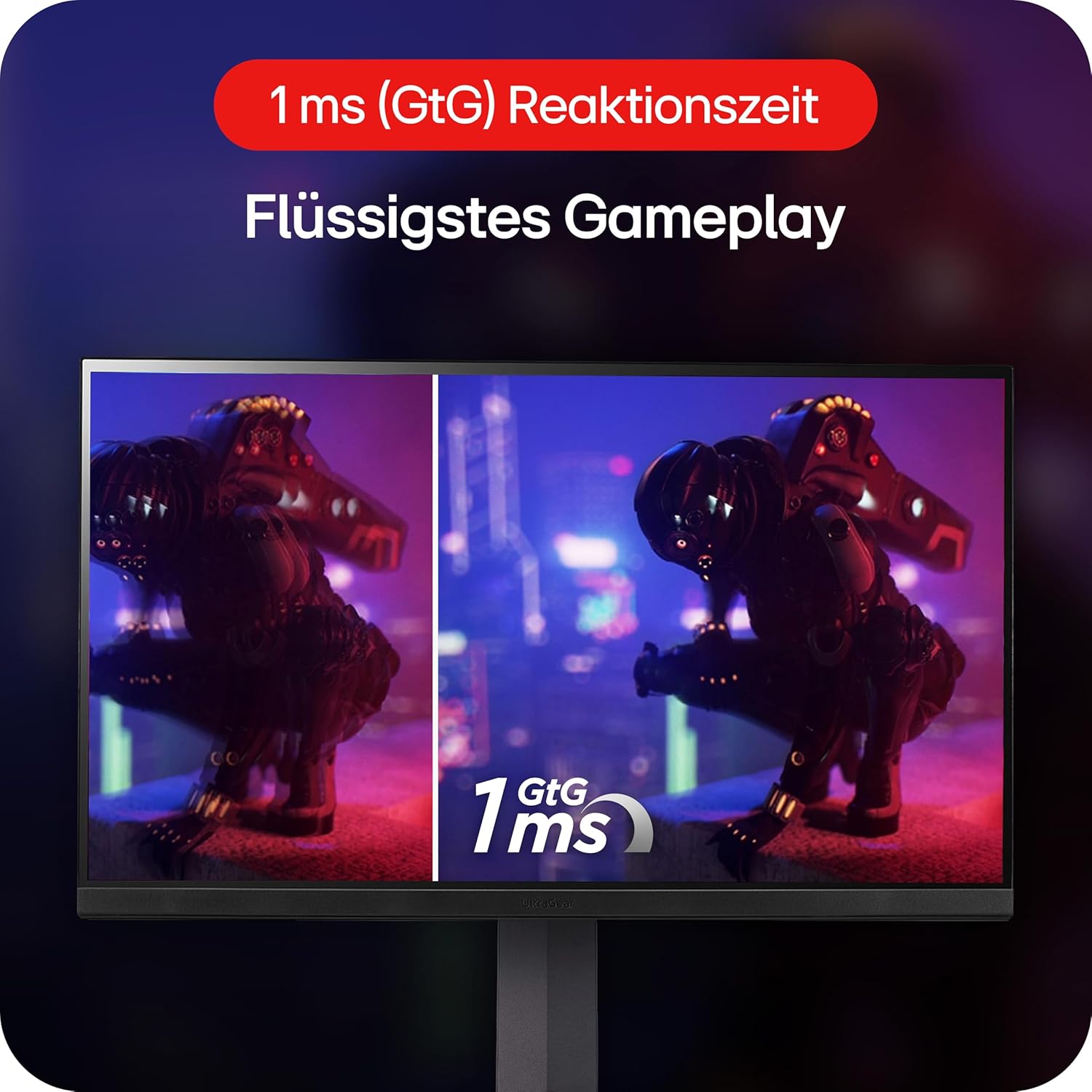 Gaming PC & Gaming Monitors - LG Electronics 32GR93U-B.AEU Ultragear™ UWQHD Gaming Monitor 32", 3840 x 2160, 16:9, 1 ms GtG, 144 Hz, DCI-P3 95%, HDR10, NVIDIA® G-SYNC® Compatible, AMD FreeSync™ Premium Black – Bild 3