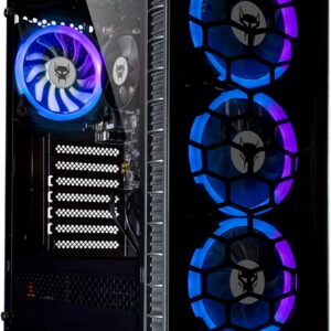 Gaming PC & Laptops – BEASTCOM Q3 Essential Gaming PC, 8 Threads AMD Ryzen 5 4X 3.90 GHz, 4K Vega 11 Graphics, 16GB RAM, 1TB SSD, HDMI, WiFi, Windows 11 Pro