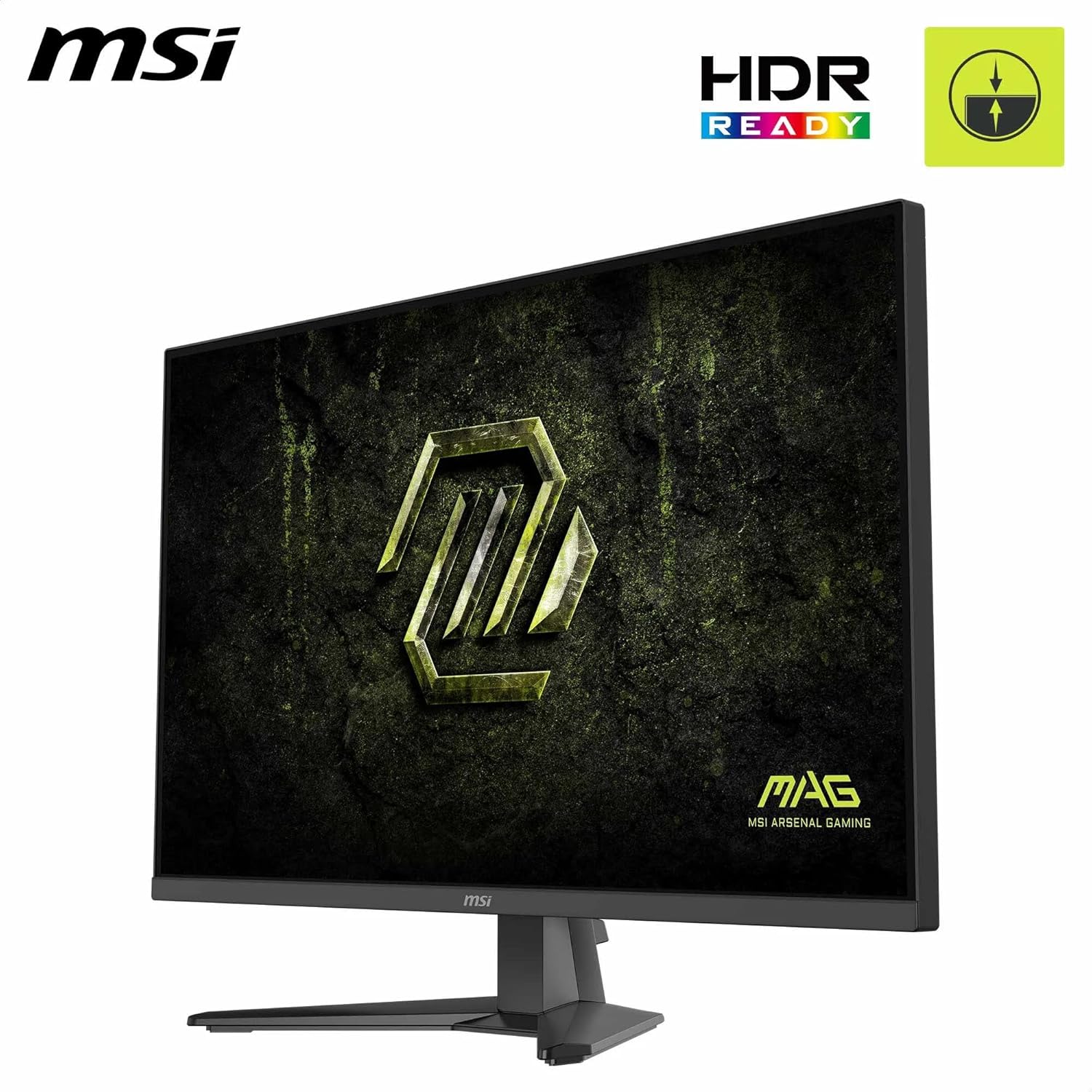 Gaming PC & Gaming Monitors - MSI MAG 325QF E18V Gaming Monitor 32 Inch WQHD - Rapid VA 2560 x 1440, 180 Hz / 0.5 ms, HDR Ready, Eye Care, HDMI 2.0b, DisplayPort 1.4a, Frameless Design, Tilting, VESA Compatible, Black – Bild 3
