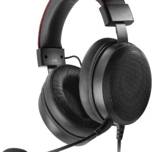 Gaming Consoles & Controllers – DR1TECH Blackjack Gaming Headphones with Cable and Microphone for PS5 Console [3D Audio], PS4, Xbox and Smartphone – 40 mm Over Ear Headphones Driver with Audio Stereo (Full Immersion) [Amazon Exclusive]