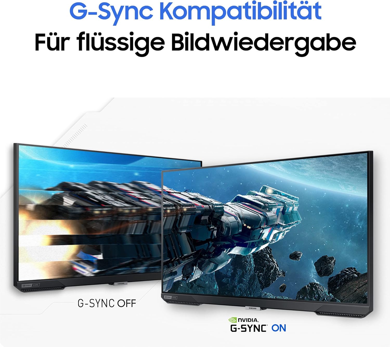 Gaming PC & Gaming Monitors - Samsung Odyssey G4B Gaming Monitor LS27BG400EU, 27 Inches, IPS Panel, Full HD Resolution, AMD FreeSync Premium, G-Sync Compatible, 1ms (G/G) Response Time, Refresh Rate 240Hz, Black – Bild 5