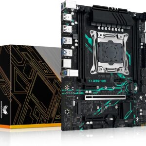 Gaming PC & Laptops – SHANGZHAOYUAN X99 B9 Motherboard LGA 2011-3 for Intel Xeon E5 V3/V4 Core i7 Series Processors (DDR4 Max 128GB, PCIe 3.0, NVME/NGFF M.2, Gigabit LAN, SATA 3.0, USB 3.0) M-ATX PC Server Motherboard