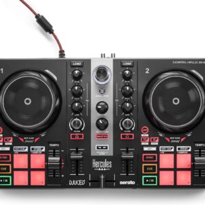 Streaming-Equipment – Hercules DJControl Inpulse 200 MK2 Ideal DJ Controller for Learning How to Mix