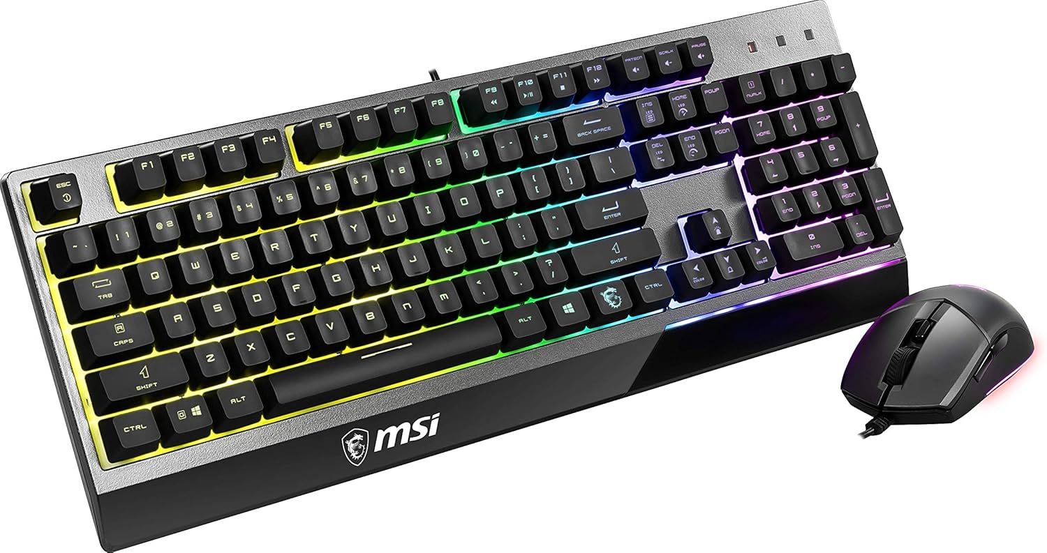 Gaming Tastatur & Maus - MSI Peripherique Gaming Vigor GK30 Combo, S11-04FR601-CLA, Black – Bild 4