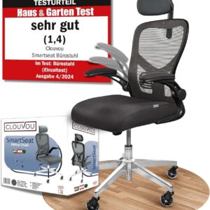 Gaming Chairs – SmartSeat Ergonomic Office Chair [Test Winner] Desk Chair 100% Individually Adjustable Office Chair & Gaming Chair Computer Chair Home Office Chair Ergonomic Swivel Chair 150 kg