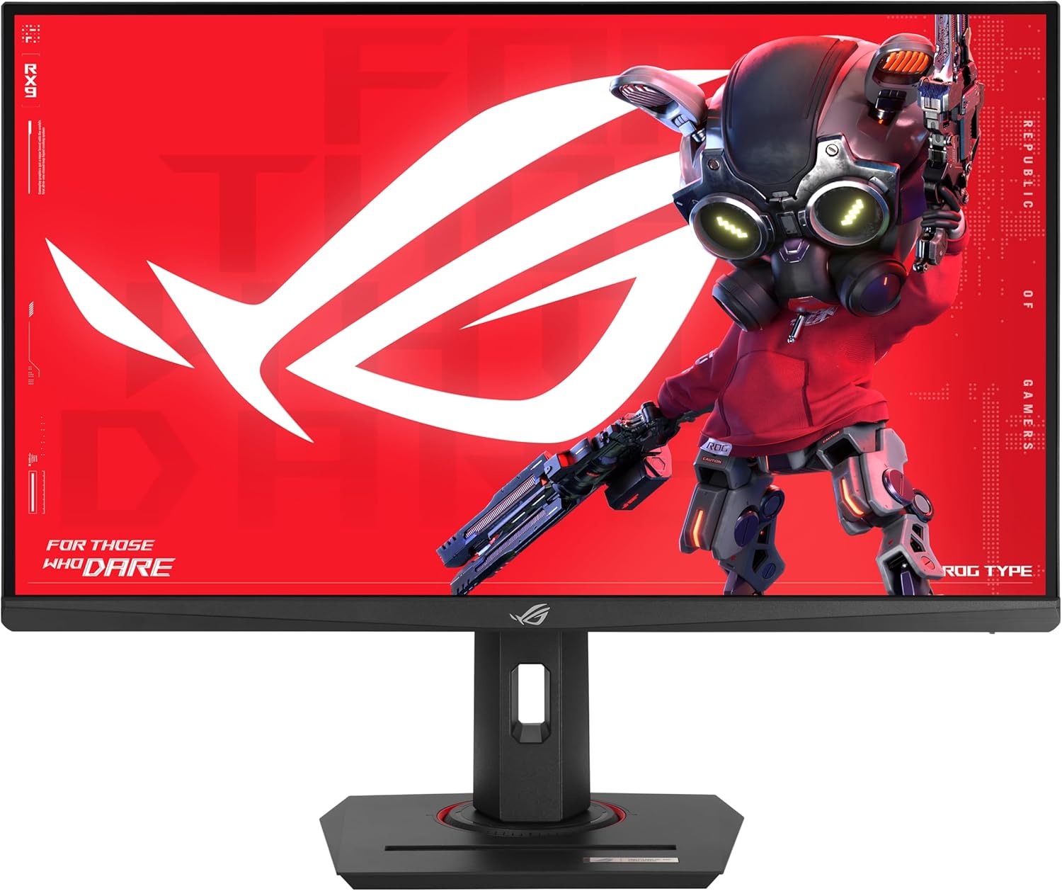 Gaming PC & Gaming Monitors - ASUS ROG Strix XG279CNS 27 Inch Full HD Gaming Monitor (380 Hz, 0.3 ms GtG, G-Sync, FreeSync, AdaptiveSync, ELMB-Sync, DisplayHDR 400 - Fast IPS Panel, 16:9, 1920x1080, DP, HDMI, 7.5W USB-C, Ergo)