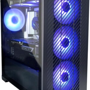 Gaming PC & Laptops – Gaming PC AMD Ryzen 7 9800X3D up to 5.2GHz Turbo 64GB DDR5-6000MHz 4TB M.2 SSD Nvidia RTX 5070 Ti 16GB GDDR7 Wi-Fi 7 240mm Water Cooling Windows 11 Pro Adjustable RGB Lighting