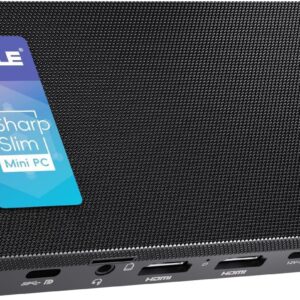 Gaming PC & Laptops – MeLE Quieter2Q Mini PC Fanless Mini PC Windows 11 Pro Celeron J4125 8GB 128GB Quad Core 4K Portable Desktop Computer with VESA Mount for Office, Business, Companies, School, Home Office Work