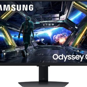 Gaming PC & Gaming Monitors – Samsung Odyssey G70D 4K Gaming Monitor, 27 Inches, Screen with IPS Panel, 4K Resolution, 3840 x 2160 Pixels, AMD FreeSync Premium, HDR10+, Response Time 1 ms, Refresh Rate 144 Hz, LS27DG702EUXEN