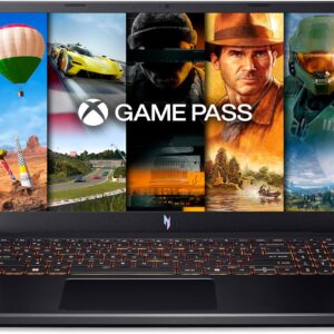 Gaming PC & Laptops – acer Nitro V15 (ANV15-52-70MY) Gaming Laptop | FHD IPS 165Hz Display | Intel Core i7-13620H | 16 GB RAM | 1 TB SSD | NVIDIA GeForce RTX 5060 | Windows 11 | QWERTZ Keyboard