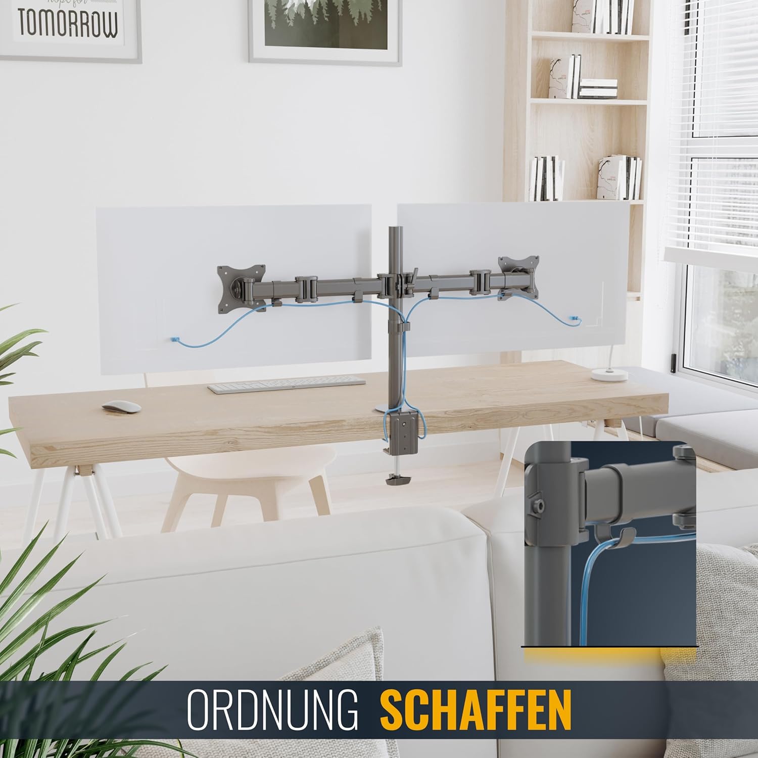 Gaming PC & Gaming Monitors - RICOO Monitor Mount TS5611, TS5711, TS5811, TS5911, TS6011, TS7011, TS7811, TS8411, TS8511, TS5311, TS8211, TS7511 – Bild 5