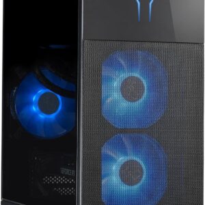 Gaming PC & Laptops – ERAZER Engineer X30 High-End Gaming Desktop PC (Intel Core i7-14700F, 32GB DDR5 Kingston Fury Beast RGB, 2TB PCIe SSD, GeForce RTX 4070 SUPER 12GB GDDR6X HDMI 2.1, Water Cooling, Win 11 Home)