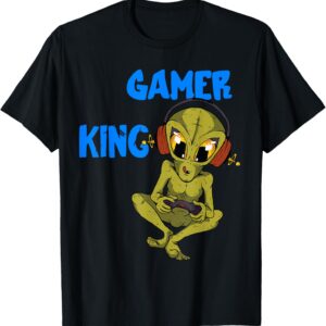 Gaming Consoles & Controllers – Gamer King Gamer Gamer King PC Gaming Alien Consoles Gaming T-Shirt