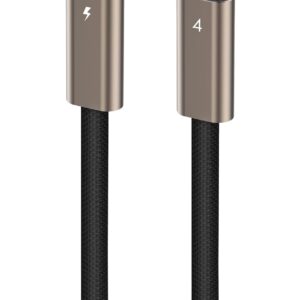 Gaming PC & Gaming Monitors – USB C to USB C Cable 40 Gbps 1.5 m, 240 W 100 W 60 W USB4 Cable 24 Pin for Thunderbolt 4 Emarker USB Type C 48V 5A PD3.1 Video Audio Data Sync for iPhone 16 16e 15 Galaxy S25 Display PC Mac Laptop