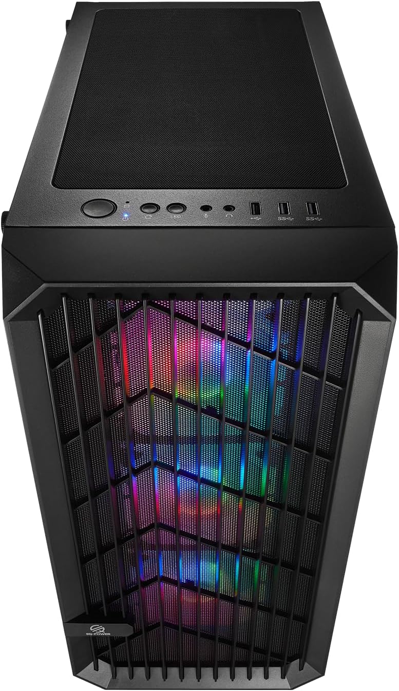 Gaming PC & Laptops - Ryzen 7 Gaming PC 9800X3D 8X 5.2GHz, RGB Water Cooling 360, 64GB DDR5 RAM, 2TB M.2 SSD, NVIDIA RTX 5070 12GB, Win 11 Pro – Bild 4