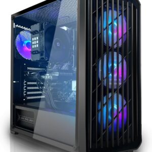 Gaming PC & Laptops – SYSTEMTREFF Basic Gaming PC AMD Ryzen 7 PRO 5755G 8×4.6GHz | Radeon RX Vega 8 4K HDMI DX12 | 1TB M.2 NVMe | 32GB DDR4 RAM | Windows 11 | WLAN Desktop Computer Calculator for Gamers, Gamers