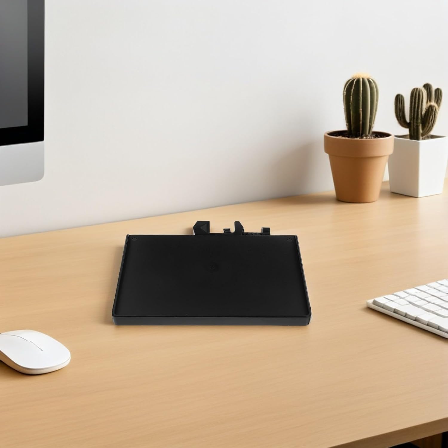 Streaming-Equipment - GARVALON 2 Stück Pack Mikrofonstativablage mit Klemmhalterung für 25mm Rohre Ablage für Soundkarte und Zubehör Universell für Streaming Live Auftritte – Bild 7