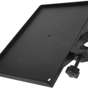 Streaming-Equipment – Holibanna Mikrofonständer Ablageplatte 240X175mm aus Robustem Kunststoff und Metall mit Klemmhalterung für Live Streaming Zubehör und Handyhalterung