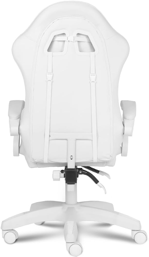 Gaming Chairs - Apollo Gaming Chair, Office Chair, PC Chair, Gamer Chair with Headrest, Lumbar Cushion and Armrests, Adjustable Backrest 90-135°, Gaming Chair, White – Bild 4