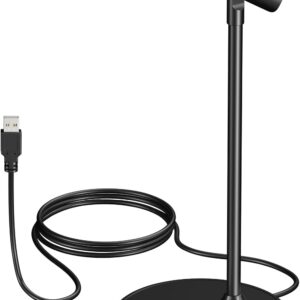 Streaming-Equipment – aokeo USB Microphone, Gaming Microphone PC with Volume Control Buttons for Studio, Podcast, Streaming, YouTube, PS5, PS4, Mac, Laptop