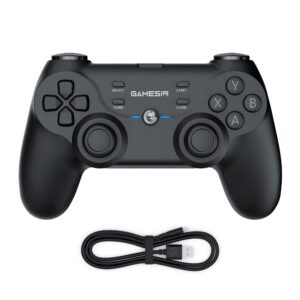 Gaming Consoles & Controllers – GameSir T3 Wireless PC Game Controller für Windows PC 7/10 Android TV Box, Gaming Controller mit Dual Vibration Gamepad Joystick, 400 MAh Lithiumbatterie