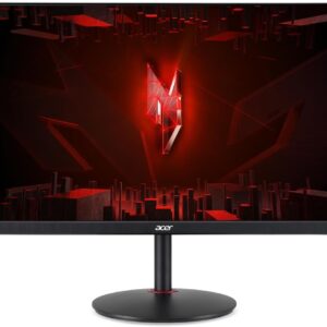Gaming PC & Gaming Monitors – Acer Nitro XV252QF Gaming Monitor 24.5 Inch (62 cm Screen) Full HD, 390Hz OC DP, 360Hz DP, 240Hz HDMI, 1ms (G2G), 2xHDMI 2.0, DP 1.4, Height-Adjustable, Rotatable, HDMI/DP Free-Sync Premium