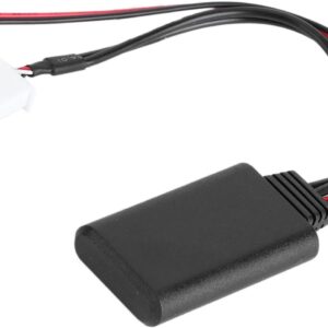 Streaming-Equipment – Bluetooth Stereo Adapter, 3-Pin AUX Bluetooth Wireless Audio Cable Adapter Stereo Music Fit for GL1800 Goldwing