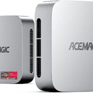 Gaming PC & Laptops – ACEMAGICIAN K1 Mini PC, AMD Ryzen 4300U Windows 11 Pro Mini PC (up to 3.70 GHz), 16GB DDR4 256GB M.2 SSD Mini Computer with RJ45 | 4K Triple Display | WiFi 5 for Home/Office/School