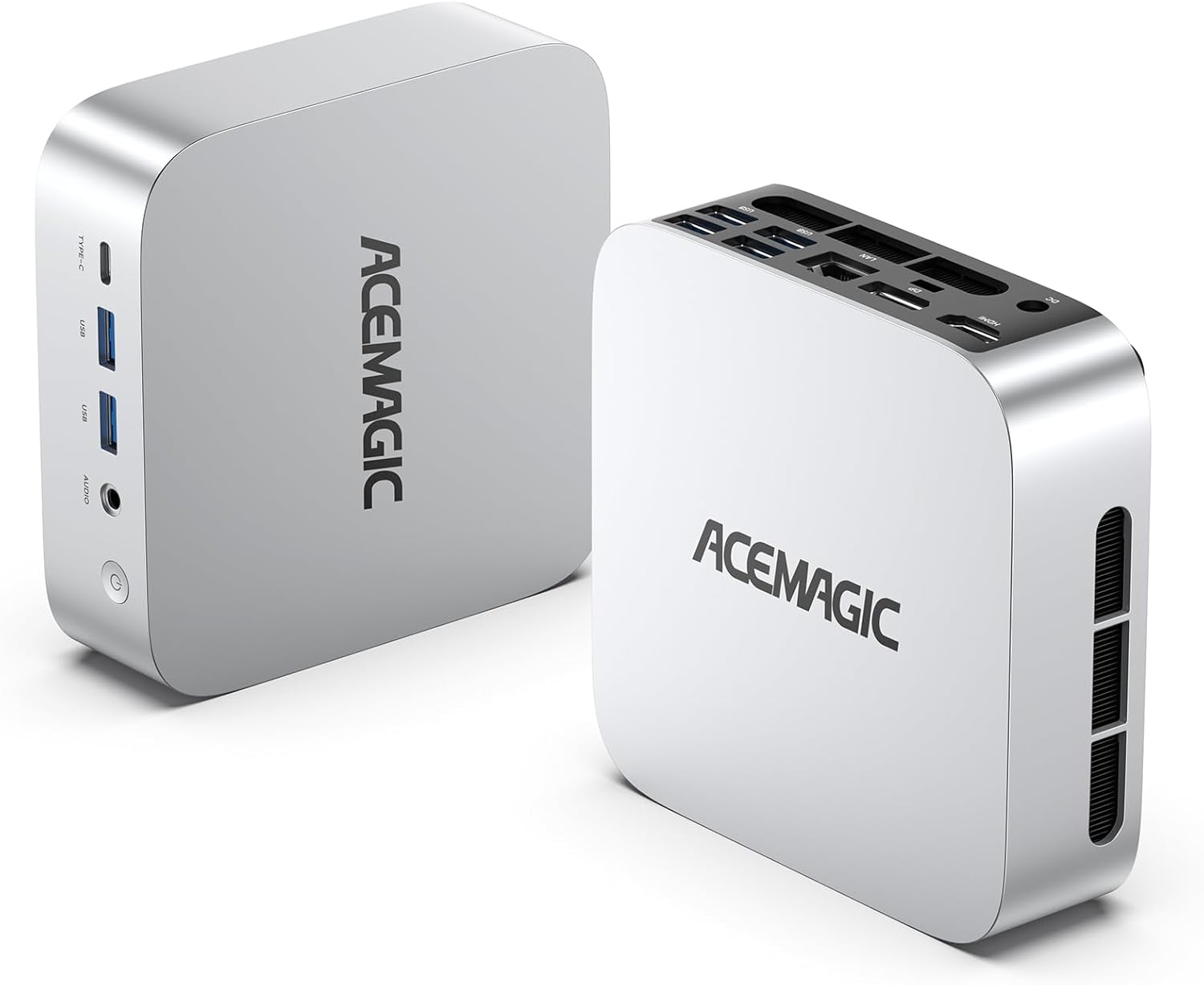 Gaming PC & Laptops - ACEMAGIC K1 Mini PC, Intel Core i5 12600H (12C/16T), 16GB DDR4 512GB SSD Micro Desktop Computer for Office/Home Cinema/Meeting/Business/Trip【DP + HDMI + USB-C/Wifi6/ Bluetooth 5.2】