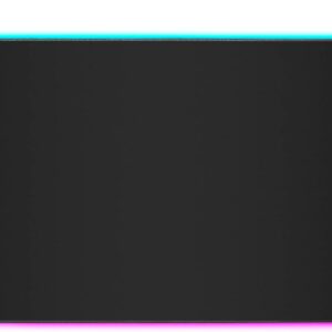 Gaming Tastatur & Maus – Corsair MM700 RGB Extended 3XL Gaming Mouse Pad with Fabric Surface – Surface of 1220 × 610 mm – 360° Three Zone RGB Lighting – USB Hub with Two Ports – Non-Slip Rubber Base – Black
