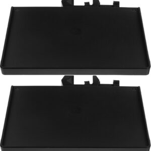 Streaming-Equipment – TOYANDONA 2stücke Mikrofonständer-ablage mit Klemme Runde Mikrofonhalterung für Soundkarte Tisch-organizer für Mikrofon und Zubehör Stabile Montage für Studio oder Live-streaming