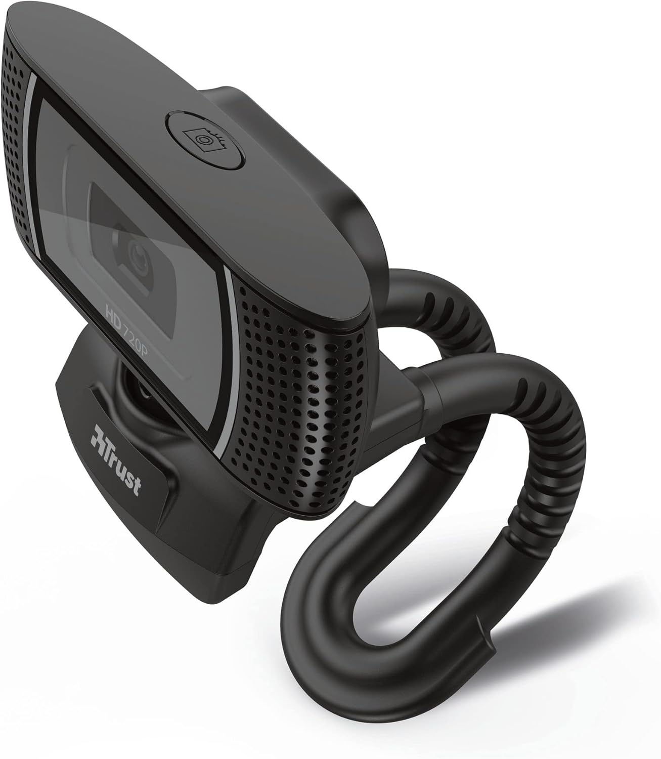 Webcam - Trust Trino HD Video Webcam for PC, Laptop - Black – Bild 7