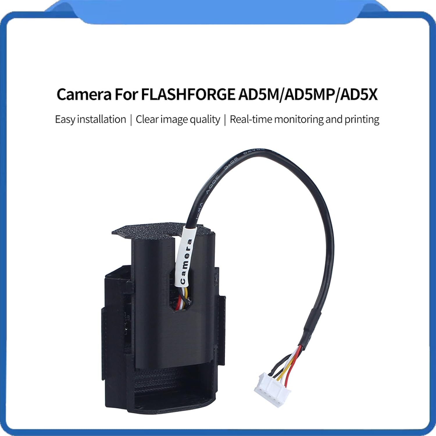 Streaming-Equipment - Print Camera for AD5M AD5MP AD5X Easy Installation Real-time Printer Streaming Accessories Printing – Bild 2