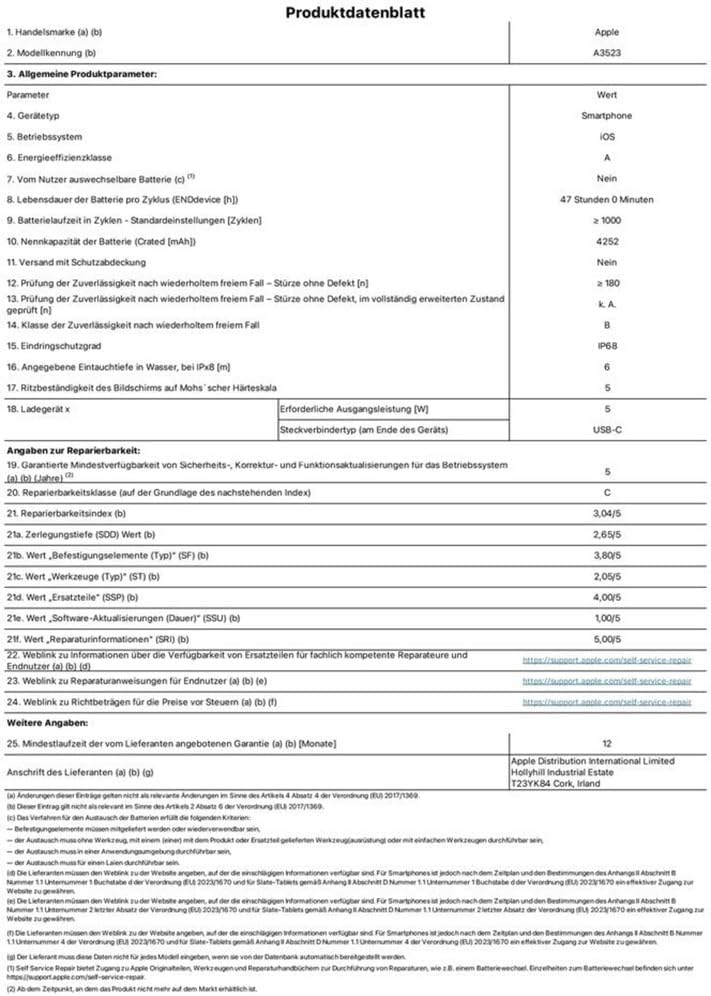 Gaming PC & Laptops - Apple iPhone 17 Pro 256 GB: 6.3 Inch Display with ProMotion up to 120 Hz, A19 Pro Chip, Breakthrough Battery Life, Pro Fusion Camera System with Centre Stage Front Camera; Cosmic Orange – Bild 7