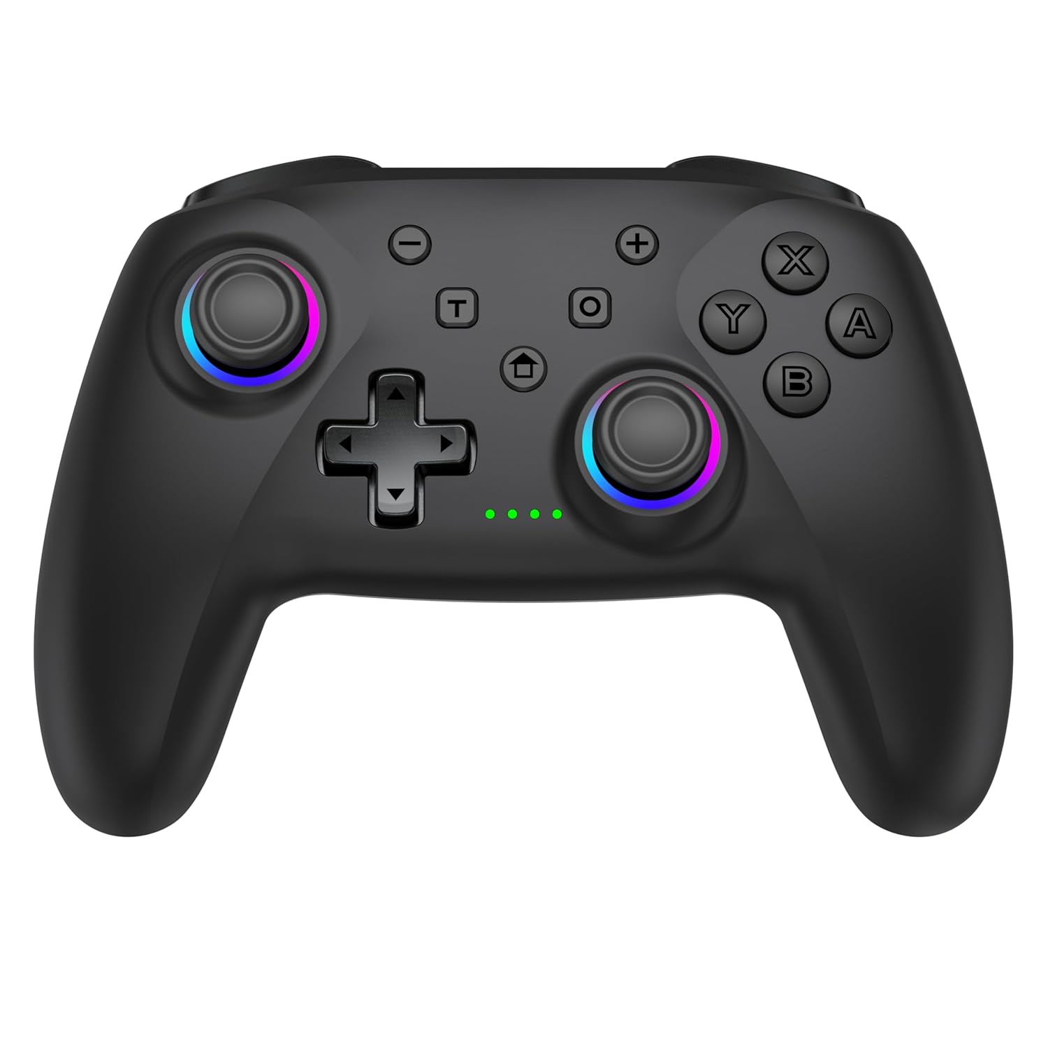 Gaming Consoles & Controllers - CoguyTech PC Controller Wireless Kompatibel mit Switch 2/Windows PC/Switch mit Hall Joystick Trigger, Kein Drift und Dead Zones, Gaming Bluetooth Gamepad 6 RGB Licht Programmierung Turbo,Schwarz – Bild 9