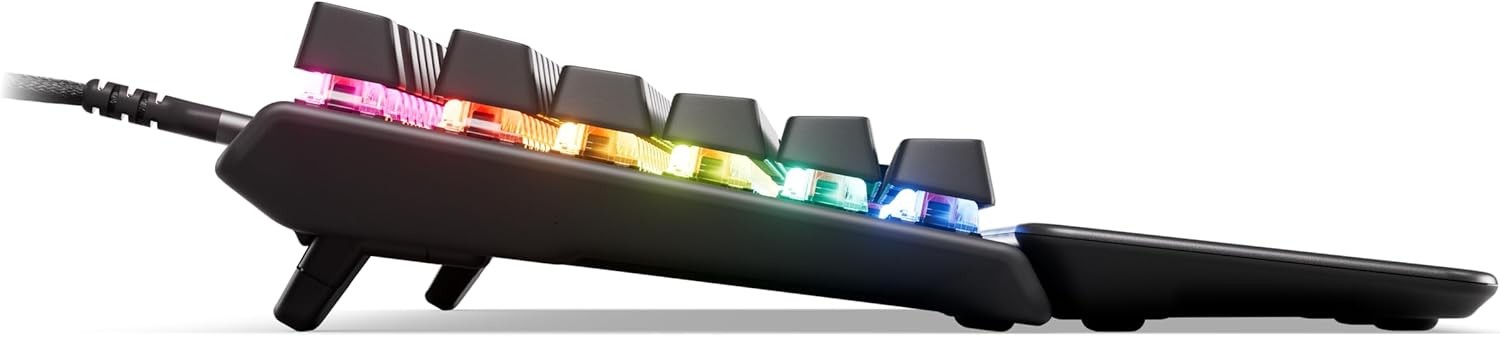 Gaming Tastatur & Maus - SteelSeries Apex Pro Gen 3 Gaming Keyboard - Hall Effect Switches OmniPoint 3.0 - Adjustable Trigger Range - GG QuickSet with Presets - Rapid Trigger - Protection Mode - Rapid Tap/SOCD - German Layout – Bild 10