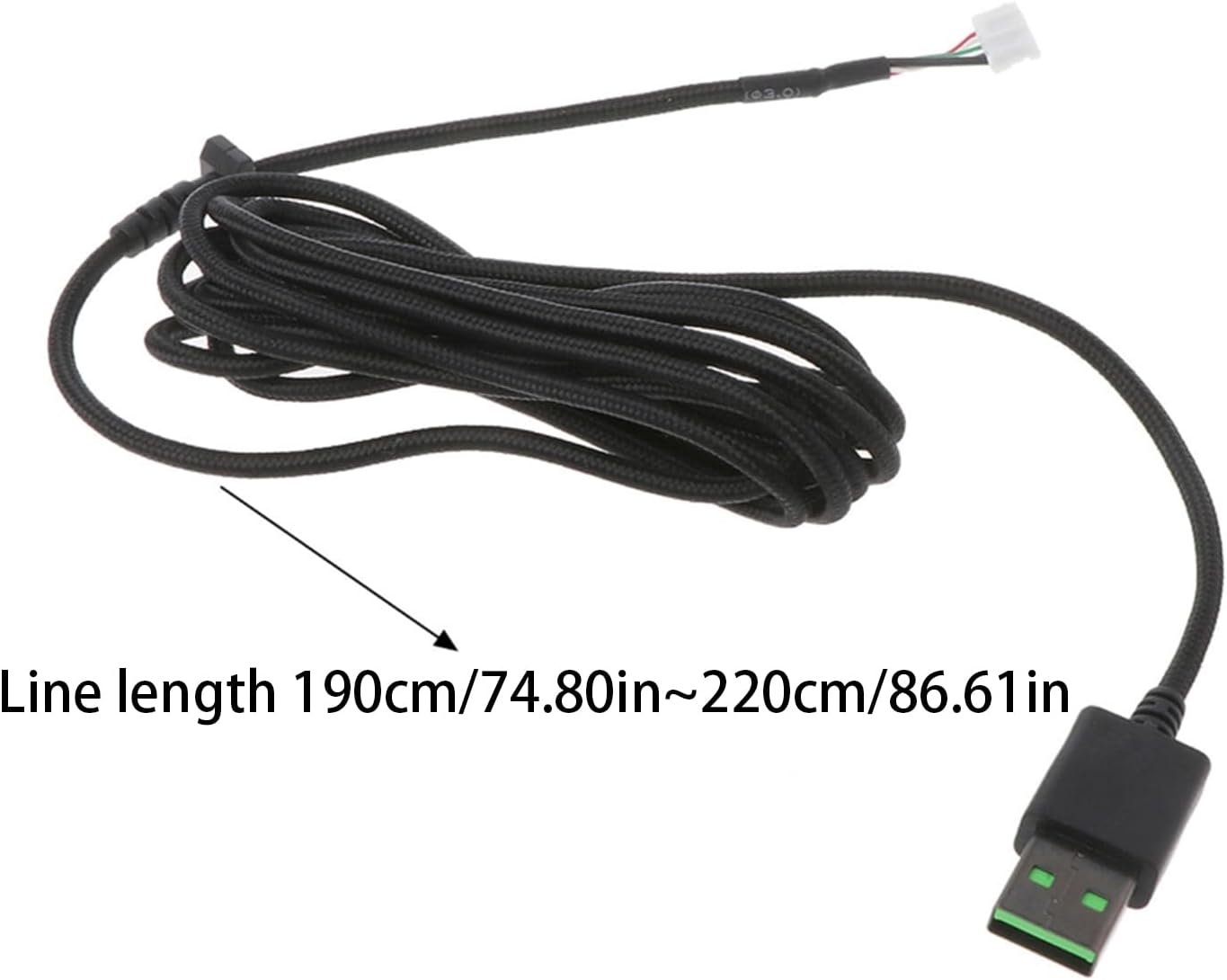 Streaming-Equipment - High Quality Mouse DeathAdder Braided Wire Nylon Cord Replacement Gaming for Laptop Computer for Ergonomic Accessories Gaming Mice & Streaming Audio Systems Accessories – Bild 3