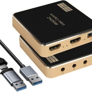 Streaming-Equipment – Metal 4K60FPS Card USB 3.0 Setup Multisystem Compatible Streaming Accessories Compatible Card