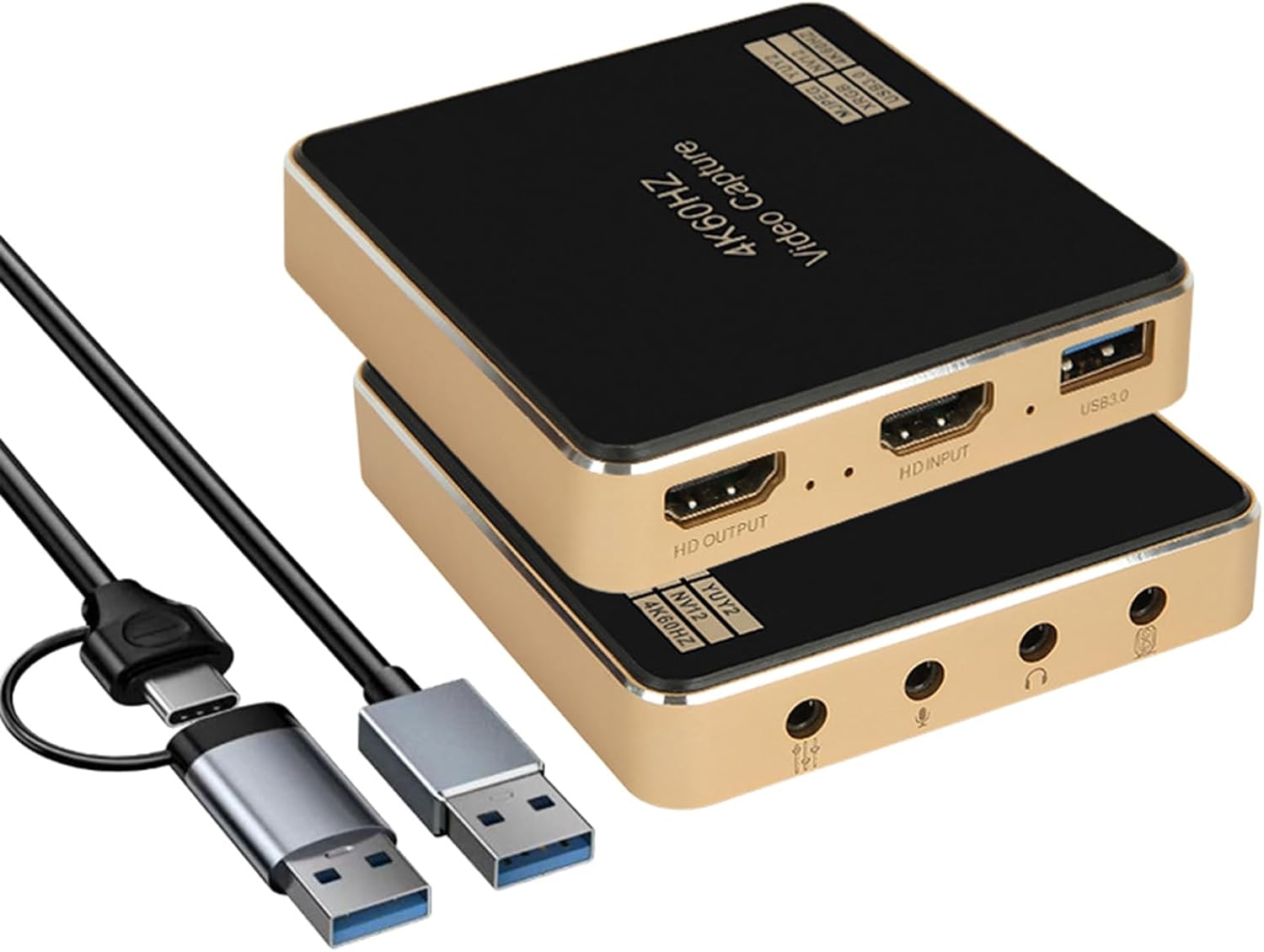 Streaming-Equipment - Metal 4K60FPS Card USB 3.0 Setup Multisystem Compatible Streaming Accessories Compatible Card