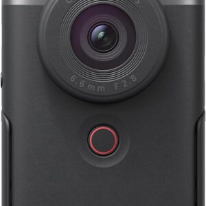 Webcam – Canon PowerShot V10 Vlogging Kit Compact Camera – Digital Camera (Wide Angle Lens, 4K Camera Video Camera, Foldable Touch Display, Stereo Microphone, Tripod, Streaming, YouTube, Webcam, WLAN) Silver